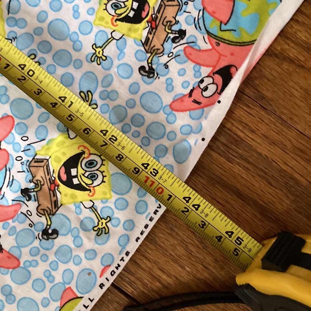 SpongeBob SquarePants Cartoon Fabric - Picture 3 of 3